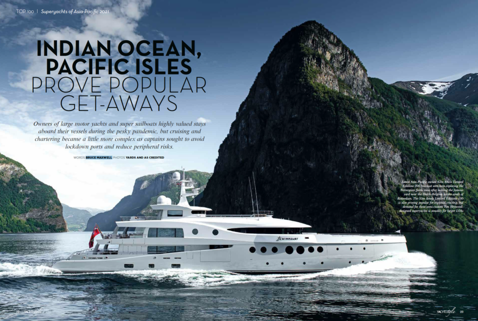 superyachts in asia